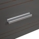 preview thumbnail 3 of 7, Twin Over Twin Wood Bunk Bed for Kids with Trundle and Staircase(4 Storage Drawers), Grey