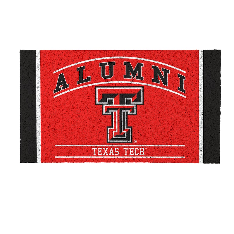 28 in. x 16 in. Texas Tech University Alumni Full Color PVC Door Mat