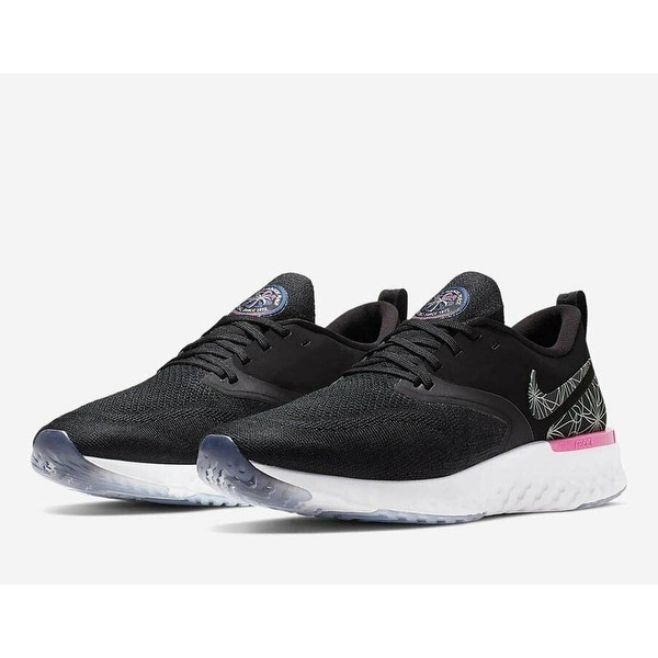 men's nike odyssey react flyknit 2 graphic running shoes