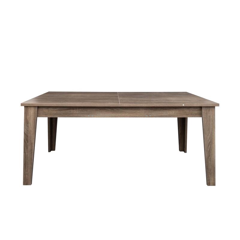 Wood Extendable Dining Table with Legs for Dining Room