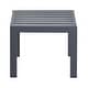 preview thumbnail 9 of 8, Tommy Hilfiger Monterey Outdoor Side Table, Gray Gunmetal