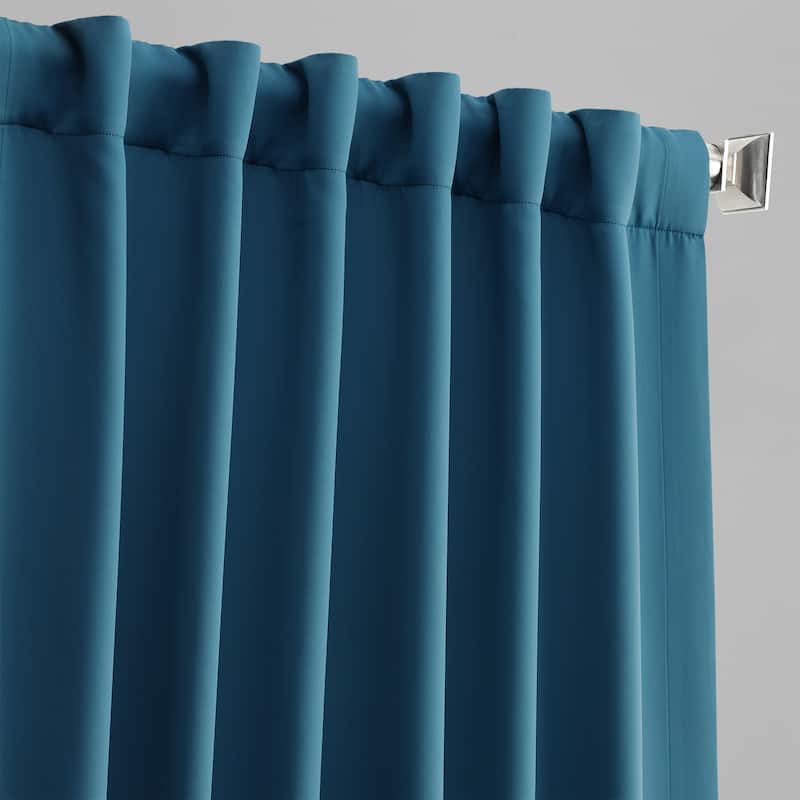 Exclusive Fabrics Room Darkening Curtain Panel Pair (2 Panels)
