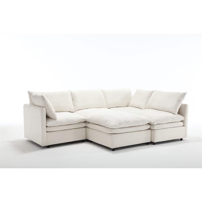 Modern U-shaped Sectional Sofa