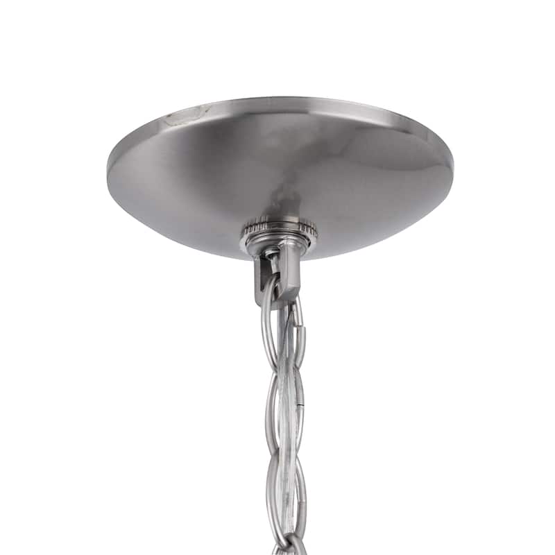 Brio Lighting Aaron - 2 Light Glass & Metal Dimmable Pendant Light
