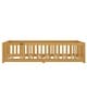 preview thumbnail 57 of 159, Wood Floor Bed with Safety Guardrails and Door