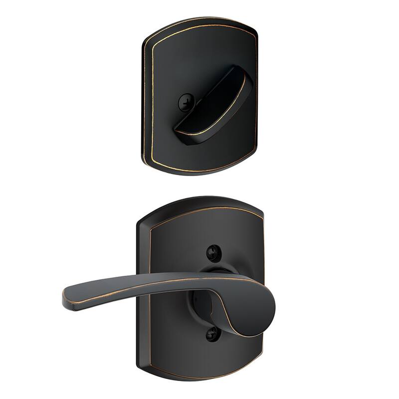 Schlage Merano Right Handed One-Sided Dummy Interior Pack with