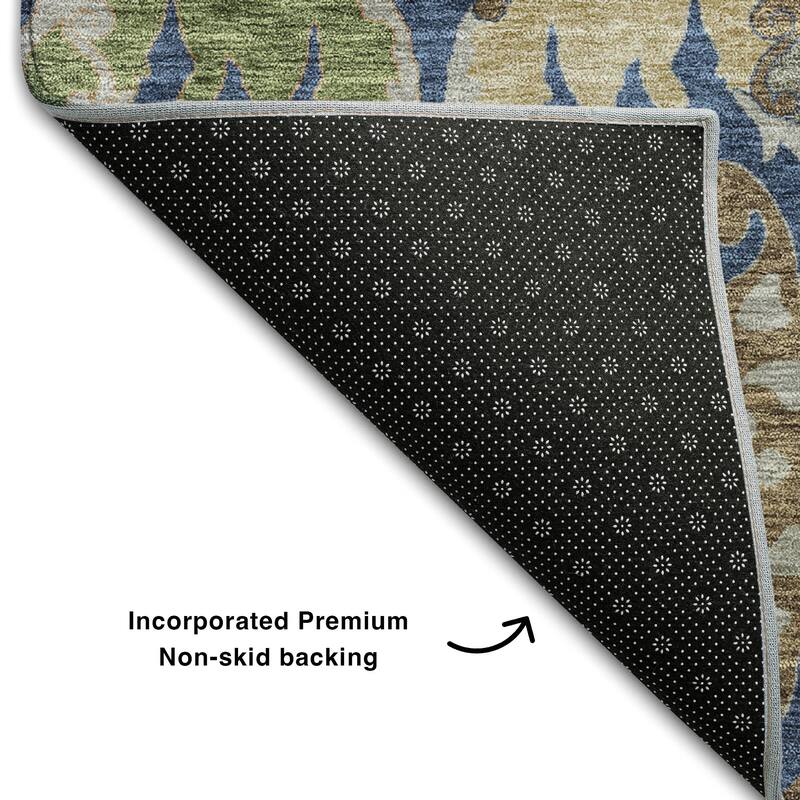 Premium Washable Super Soft Traditional Americana Mayfield Rug