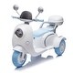 preview thumbnail 21 of 58, Kids 12V Electric Ride-On Motorcycle, Two-Seater with Soft Start, Music Player, and Extra Storage Blue