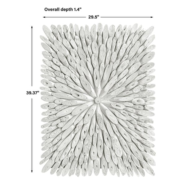 Uttermost 04342 Bahama 30" Tall Plywood and Wood Abstract Sculpture