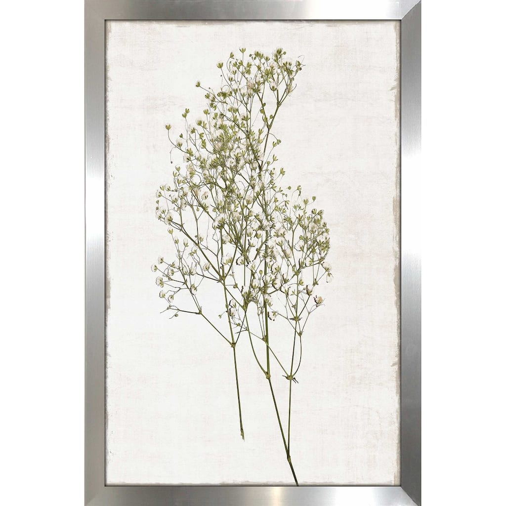 "Farmhouse Pressed Flower I" by Natalie Carpentieri Print on Acrylic