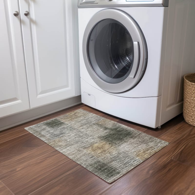 Machine Washable Indoor/ Outdoor Chantille Ombre Rug