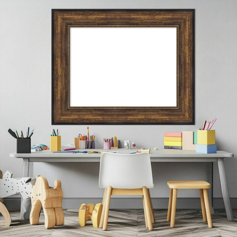 Amanti Art Ballroom Bronze Framed Dry Erase Magnetic Board