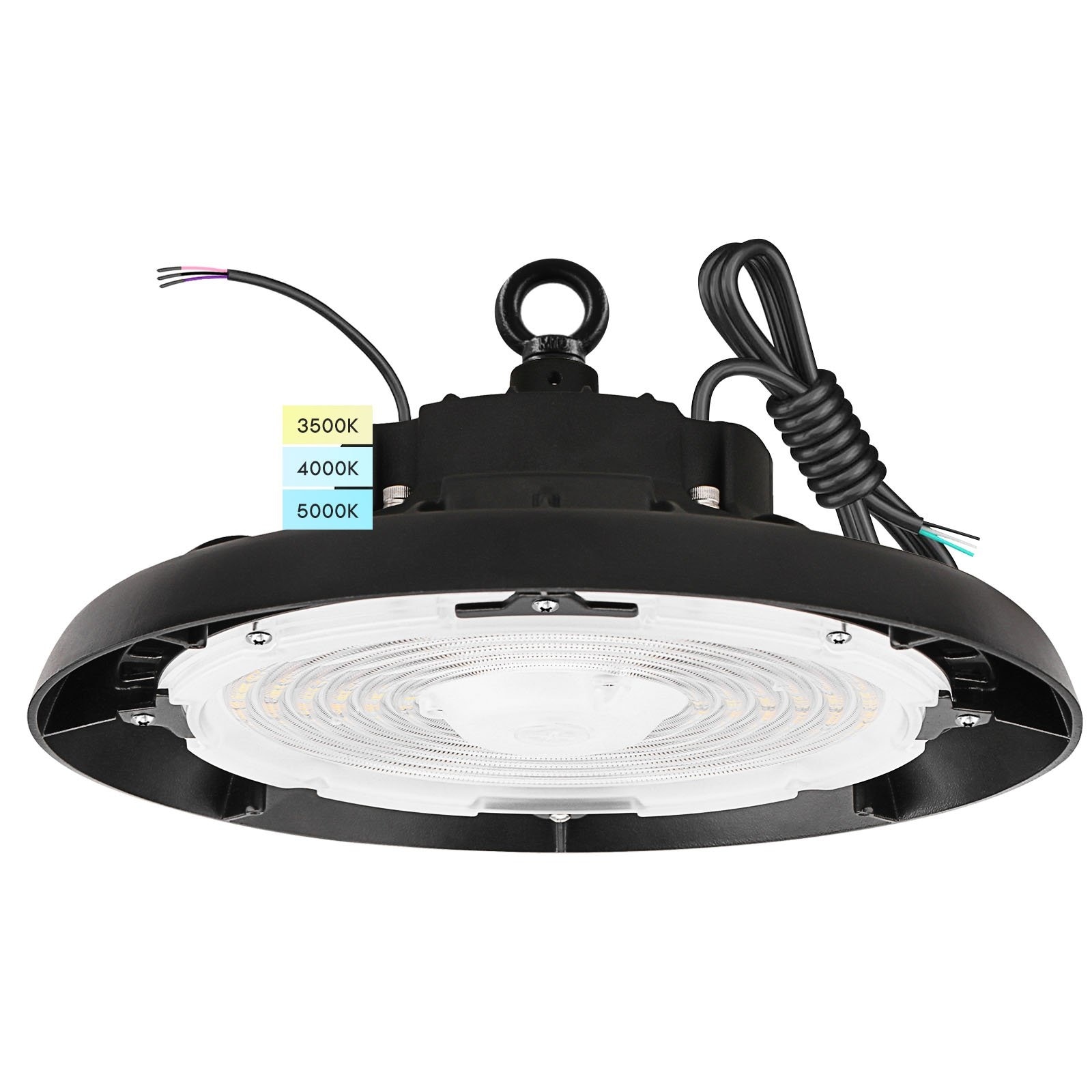 Luxrite 100/120/150W UFO High Bay LED Shop Lights, Up to 22500 Lumens, 3CCT,  5FT Hardwire Cable, IP65, UL Listed On Sale Bed Bath  Beyond 38256082