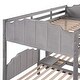preview thumbnail 16 of 18, Multifunctional & Useful Design Bunk Bed with more Sleeping Beds and Maximized Storage Space, Grey