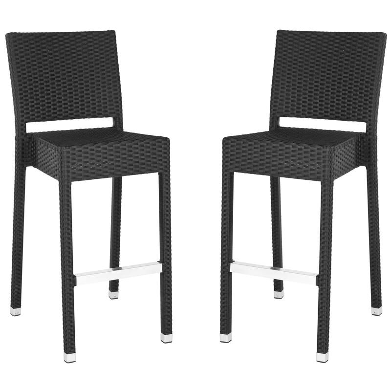 SAFAVIEH Deann 30-inch Indoor/Outdoor Bar Stool - 17Wx21Dx44H