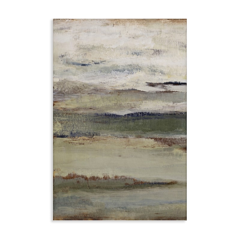 Stupell Abstract Earth's Layers Canvas Wall Art Design By Lanie Loreth - 24 x 36
