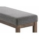 preview thumbnail 11 of 46, WYNDENHALL Madison 44 inch Wide Contemporary Rectangle Ottoman Bench