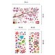 preview thumbnail 6 of 4, Walplus Huge Bird Pink Flowers Children Wall Sticker Art Nursery Decor