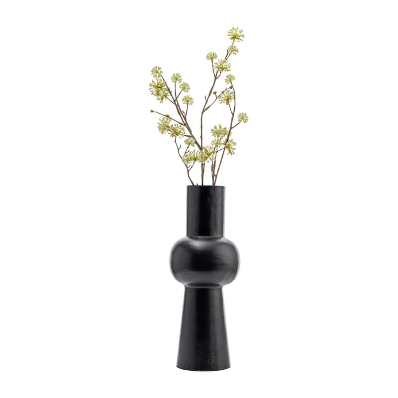 Sagebrook Home Modern Mid-Ellipsoid Vase - 6" x 6" x 15"