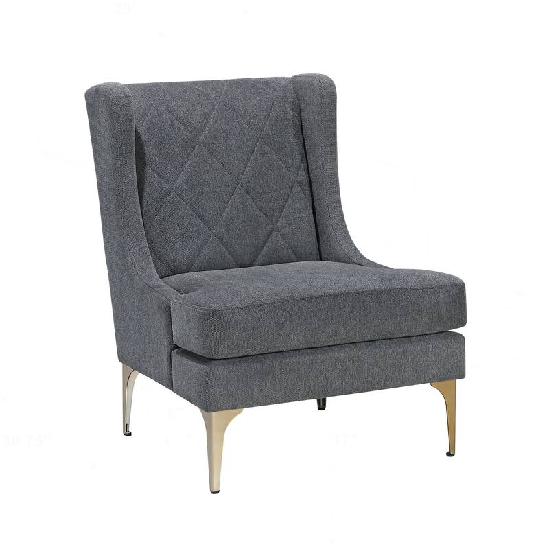 Luxurious Wingback Accent Chair with Exceptional Comfort and Stylish Design