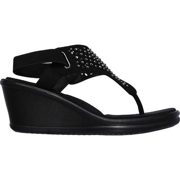 Skechers rumblers wedge sandal deals