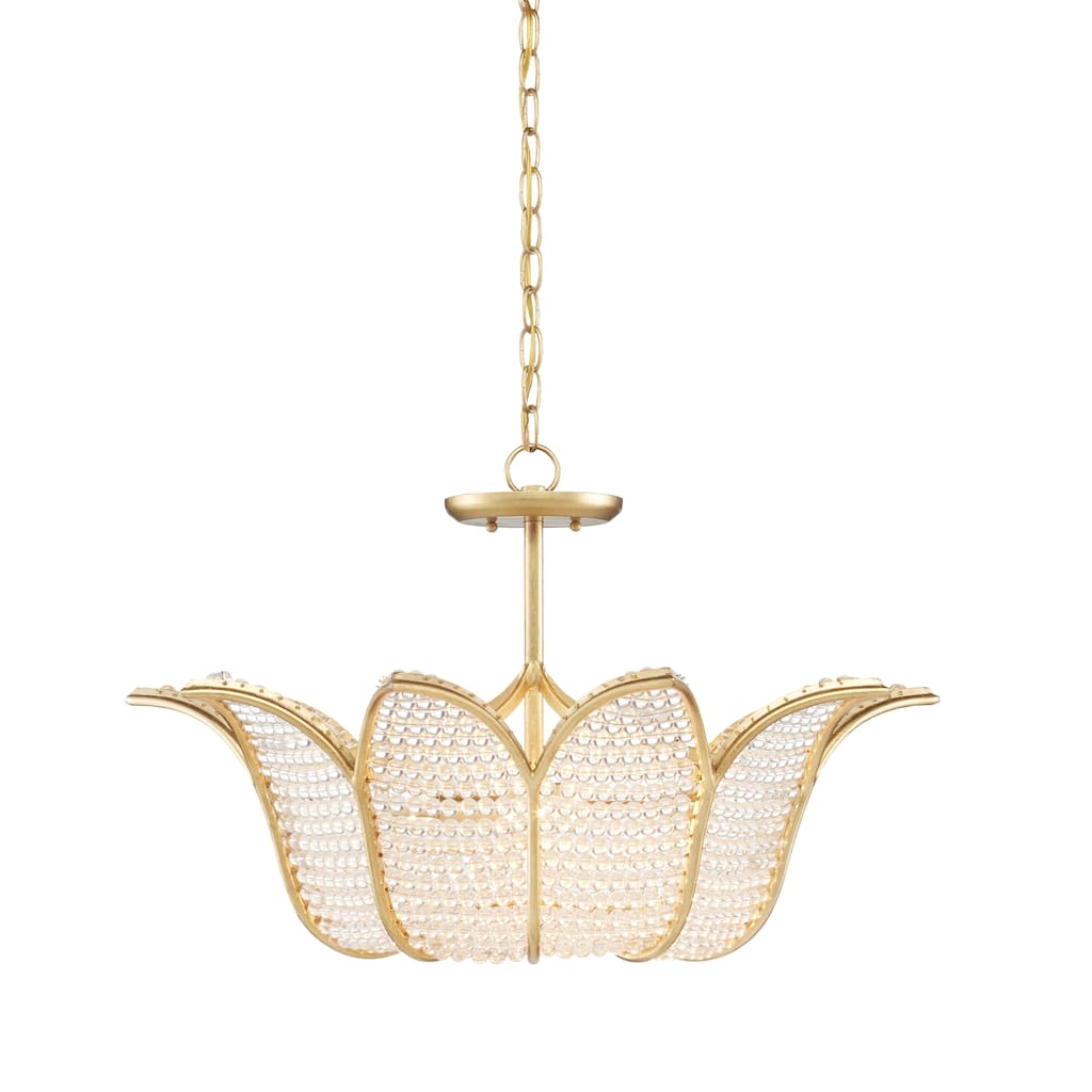 Currey & Company Bebe Chandelier - 16.75"h x 26.75"dia