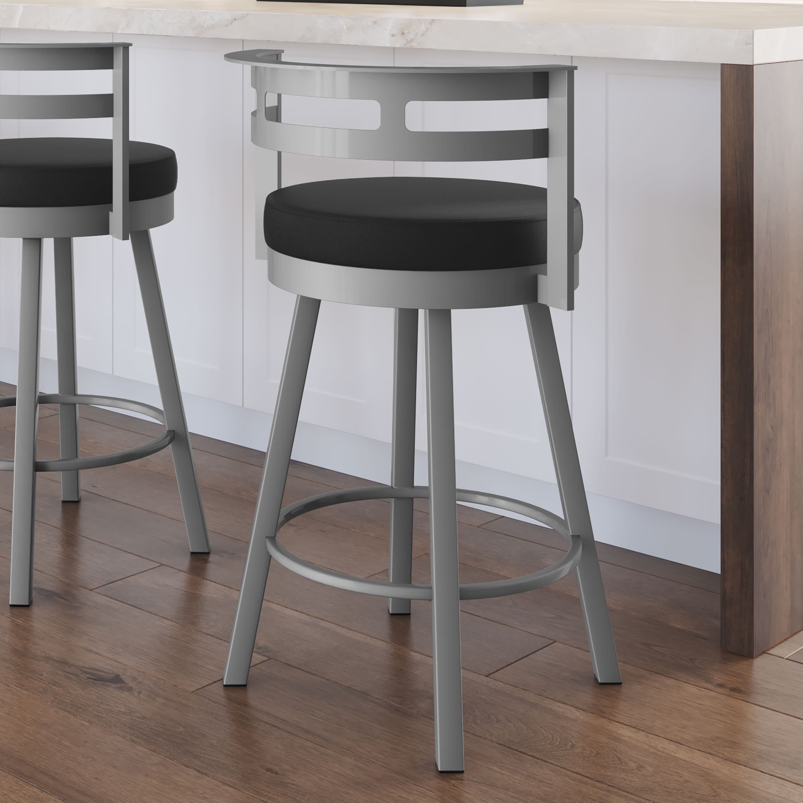 Amisco browser new arrivals swivel bar stool