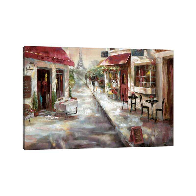 iCanvas "Parisian Cafe" by Nan Canvas Print