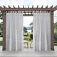 preview thumbnail 11 of 14, ATI Home Miami Tab Top Window Curtain Panel Pair
