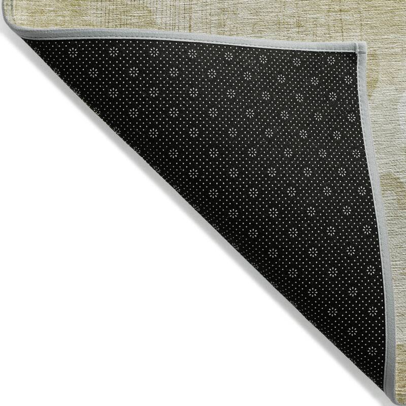 HomeRoots Floral Transitional Rectangle Outdoor Rug