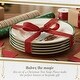 preview thumbnail 6 of 5, Spode Set of 4 Christmas Tree Soup Plates - 9 in