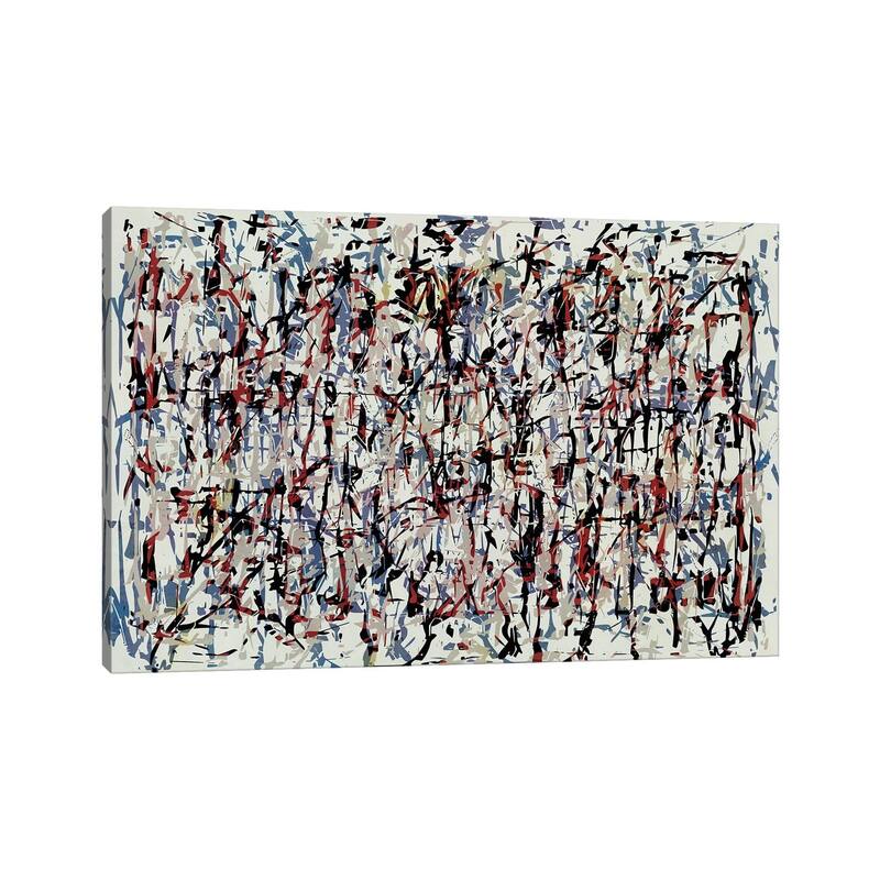 iCanvas "Pollock Wink XIX" by Angel Estevez Canvas Print