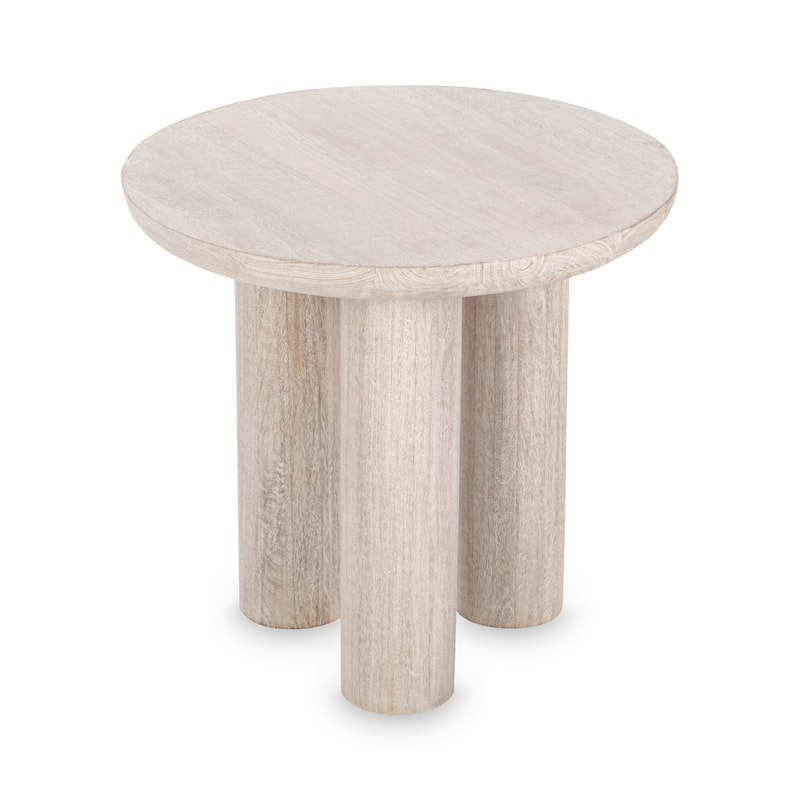 Beau Mango Wood End Table by Kosas Home