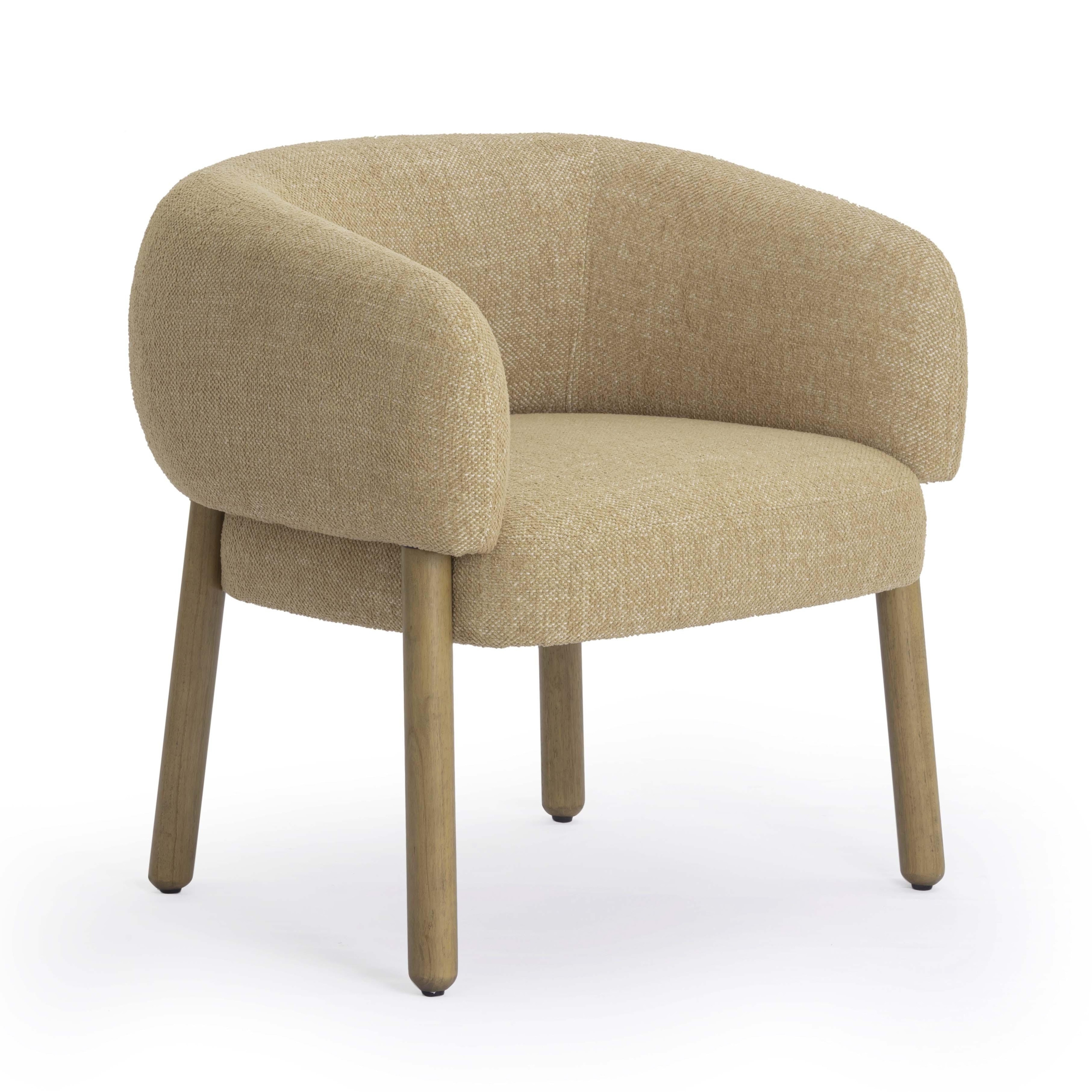 Foxy Upholstered Accent Chair - 27.8"W x 26.5"D x 28.3"H