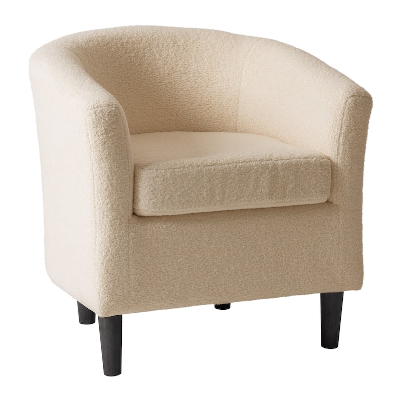 Harper Boucle Barrel Chair