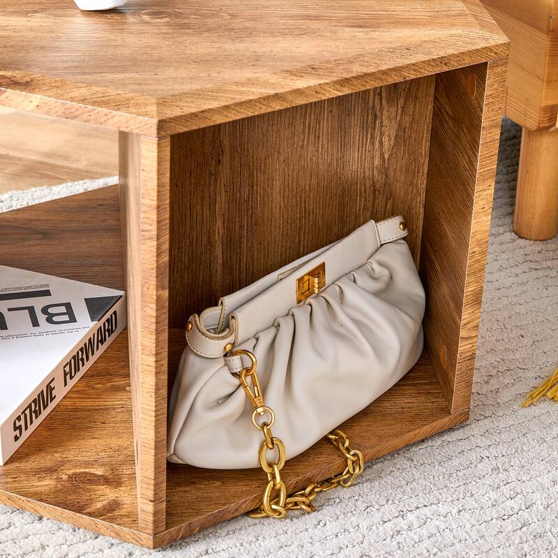 Modern Hexagonal Coffee Table