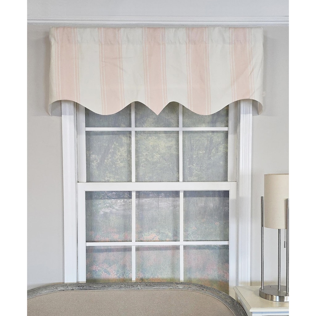 RLF Home Faded Stripe Regal Valance