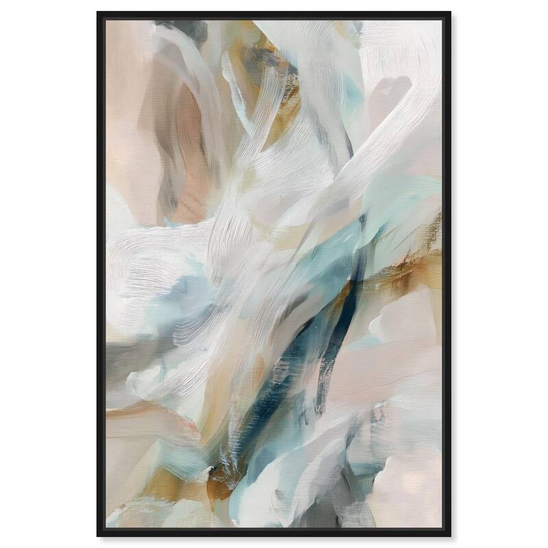 Whispering Colors I Canvas by Art Remedy - Black - 24" x 36"