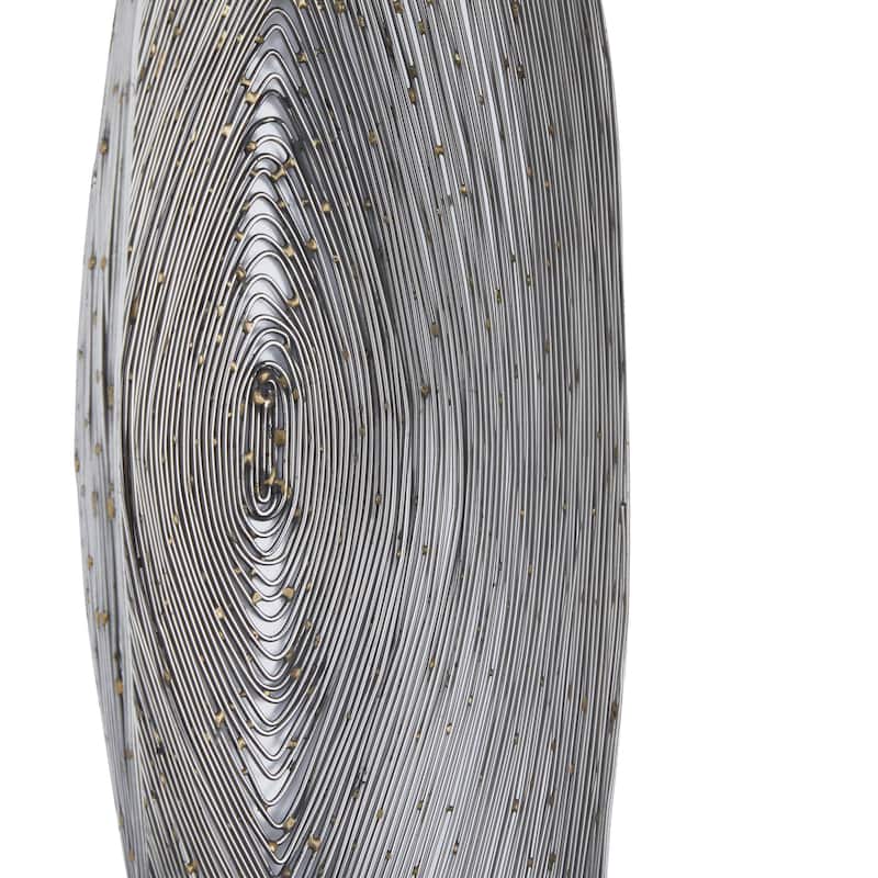 Stainless Steel Metal Leaf Single Candle Wall Sconce - Silver or Brass - CosmoLiving by Cosmopolitan