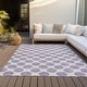 preview thumbnail 58 of 118, Machine Washable Indoor/ Outdoor Polka Dots Chantille Rug