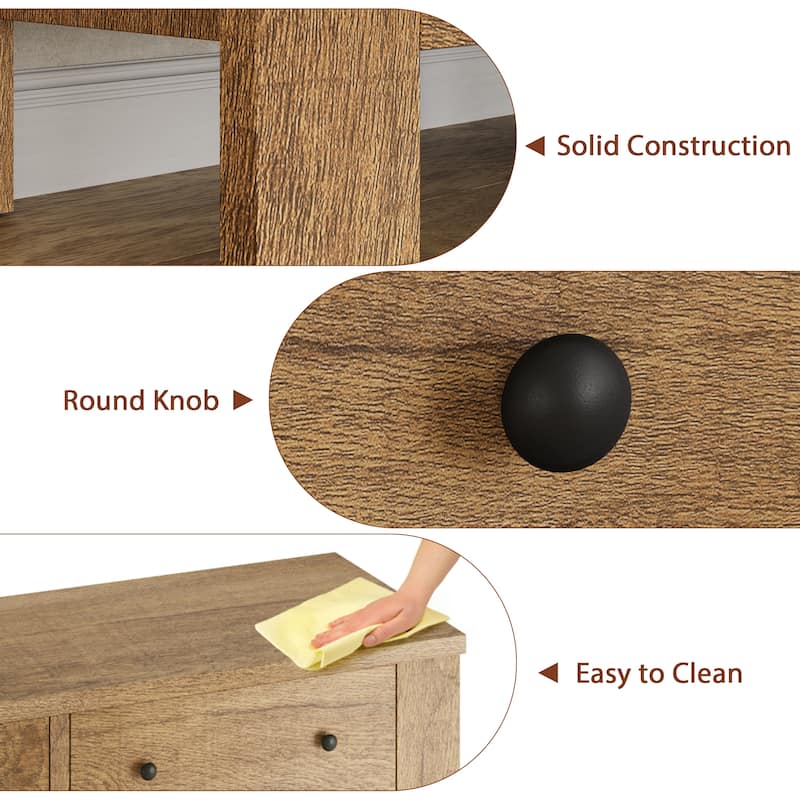 6 Drawer Dresser For Bedroom With Modern Style