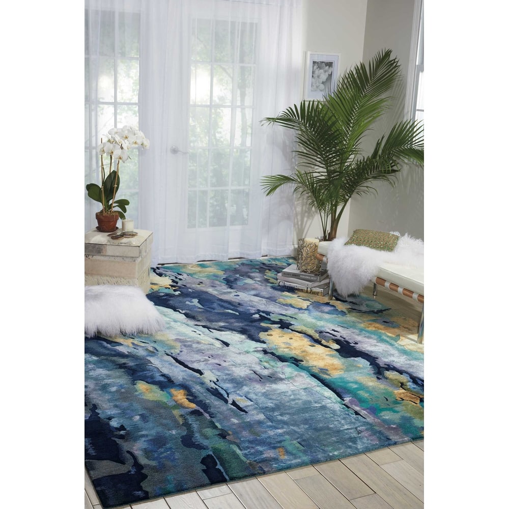Nourison Prismatic Modern Abstract Area Rug