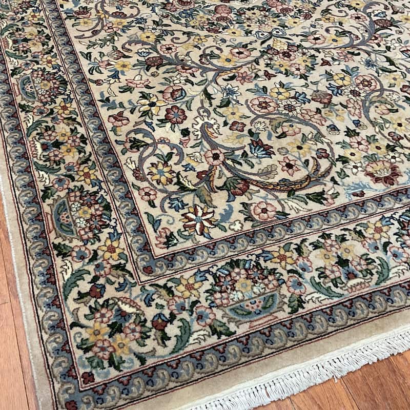 HERAT ORIENTAL Handmade Tabriz Wool Rug - 4'1" x 6'