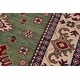 preview thumbnail 5 of 5, Tribal Kazak Yasmin Green/Beige Wool Rug - 8'3'' x 9'5''