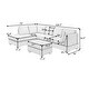 preview thumbnail 20 of 18, Space Saving Reversible Sectional Sofa with Storage Ottoman
