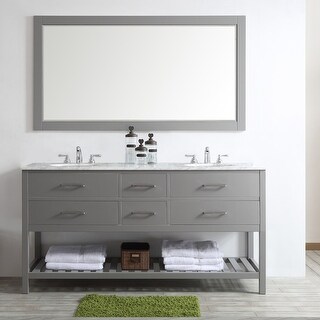 Florence 72 Inch Rectangular Bathroom/Vanity Frame