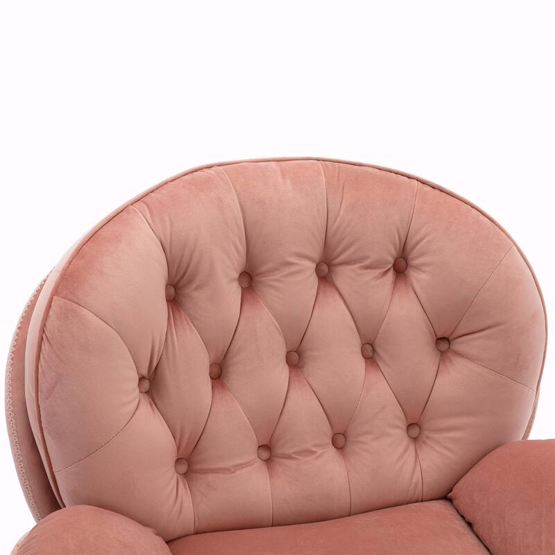 TV Chair Accent Chair for Living Room with Ottoman