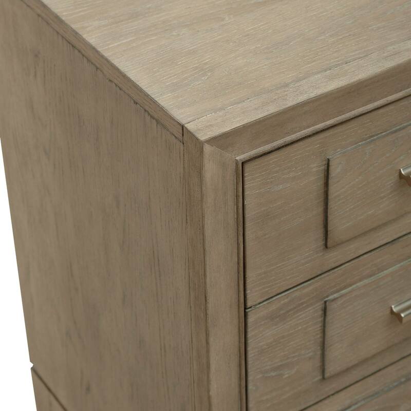 Liberty Furniture Brentwood 3 Drawer Nightstand with Charging Station