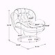 preview thumbnail 15 of 133, TV Chair Accent Chair for Living Room with Ottoman