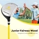 preview thumbnail 9 of 18, Ultimate 165CC Junior #3 Fairway Wood for Kids with Fiberglass Shaft - See Details